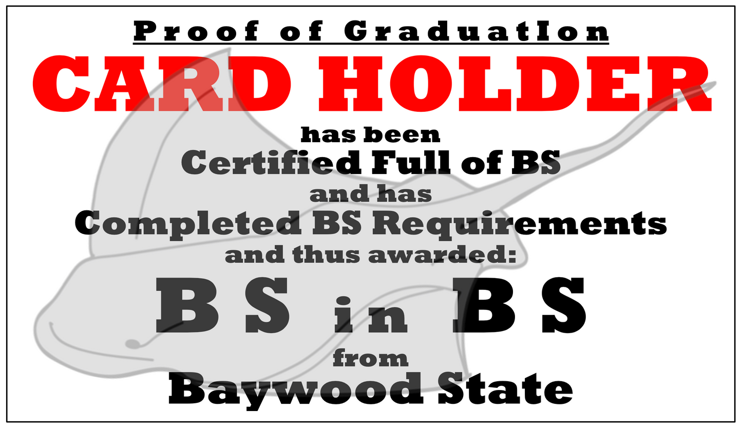 BS $7 Diploma Package